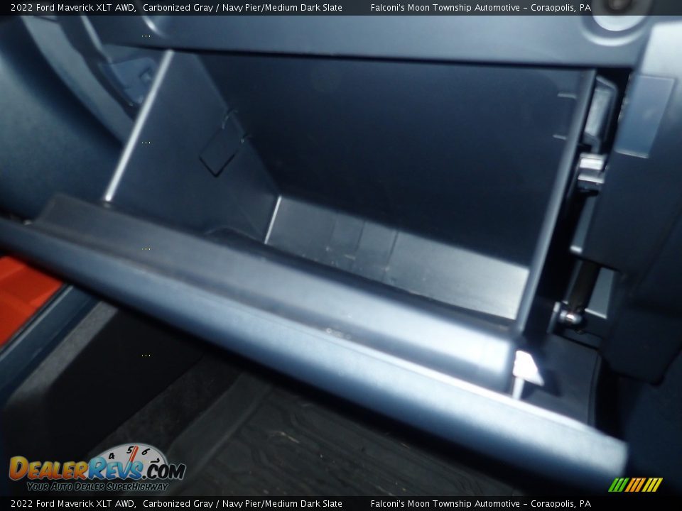 2022 Ford Maverick XLT AWD Carbonized Gray / Navy Pier/Medium Dark Slate Photo #11