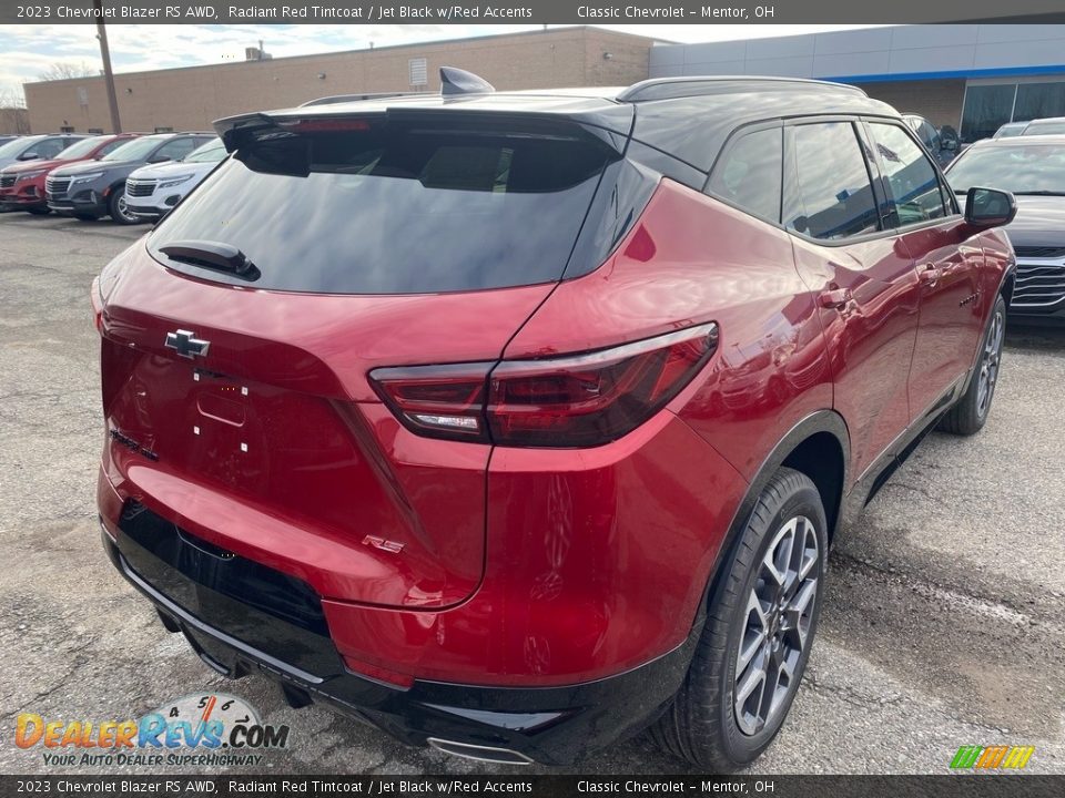 2023 Chevrolet Blazer RS AWD Radiant Red Tintcoat / Jet Black w/Red Accents Photo #5