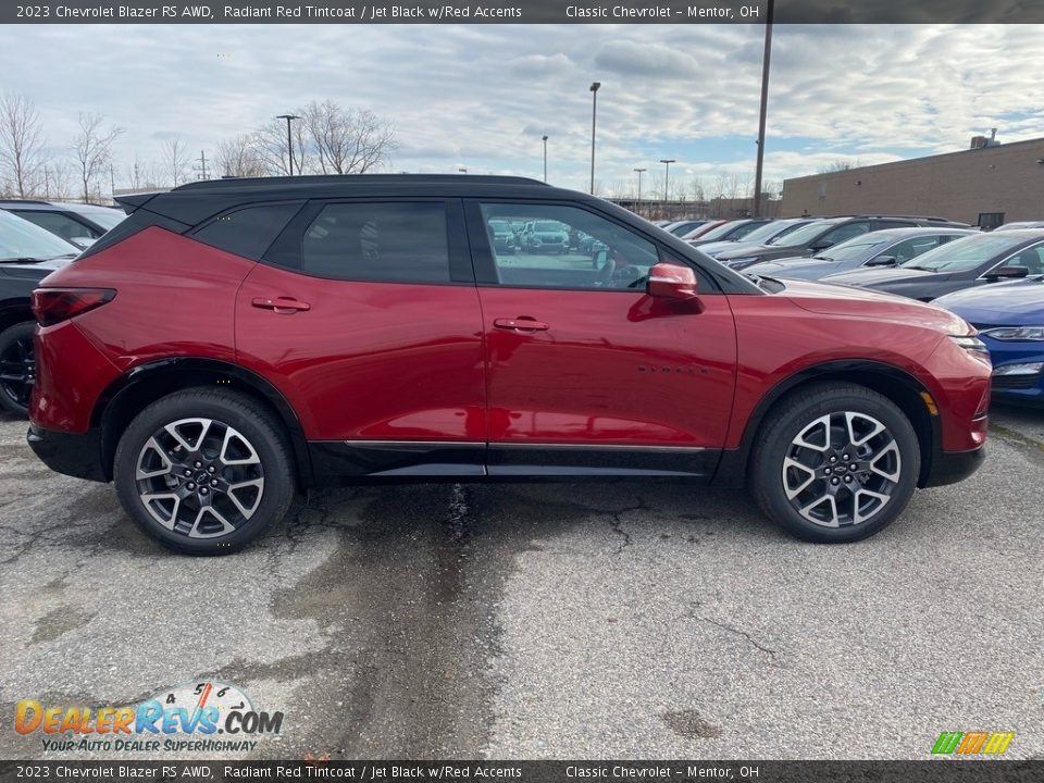 Radiant Red Tintcoat 2023 Chevrolet Blazer RS AWD Photo #6