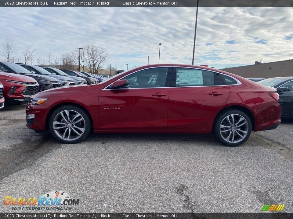 2023 Chevrolet Malibu LT Radiant Red Tintcoat / Jet Black Photo #3