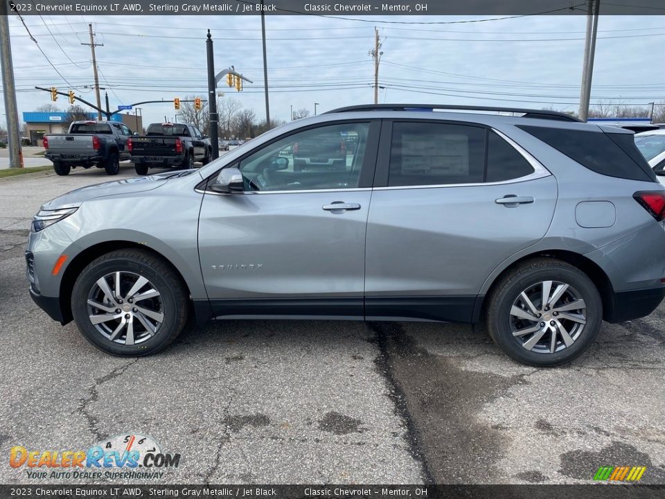 2023 Chevrolet Equinox LT AWD Sterling Gray Metallic / Jet Black Photo #3