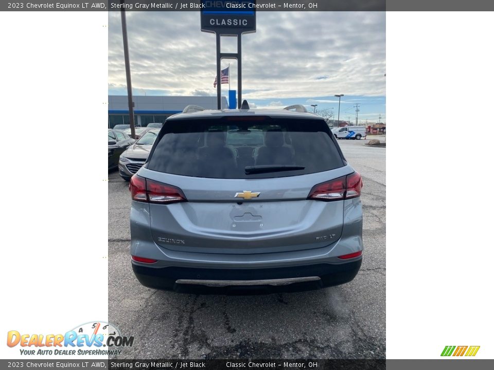 2023 Chevrolet Equinox LT AWD Sterling Gray Metallic / Jet Black Photo #4