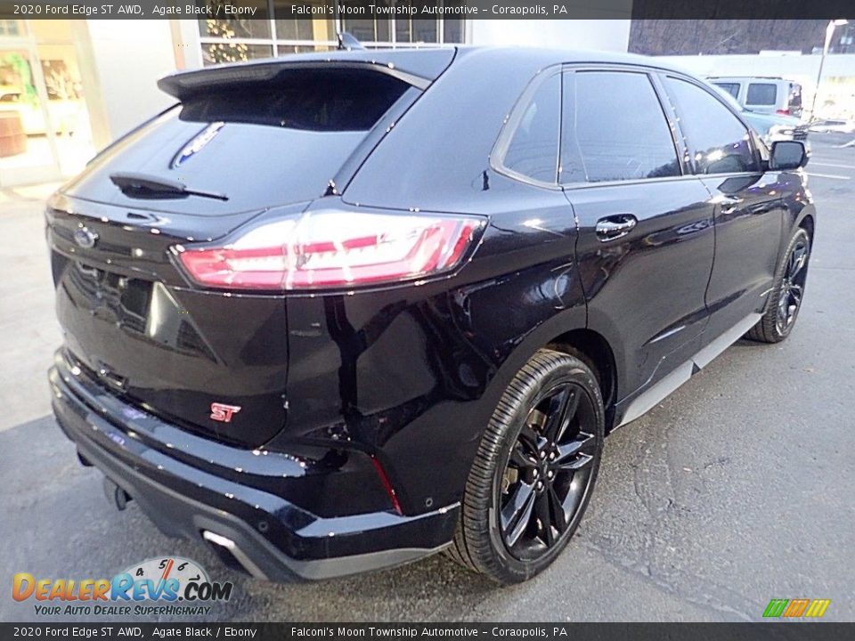 2020 Ford Edge ST AWD Agate Black / Ebony Photo #2