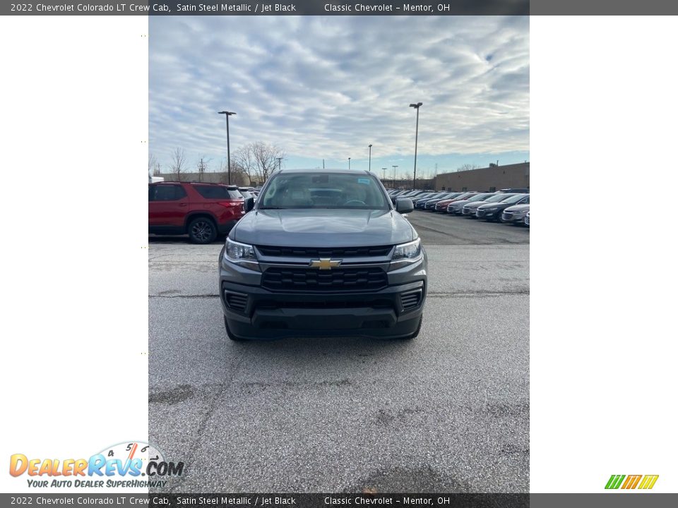 2022 Chevrolet Colorado LT Crew Cab Satin Steel Metallic / Jet Black Photo #1