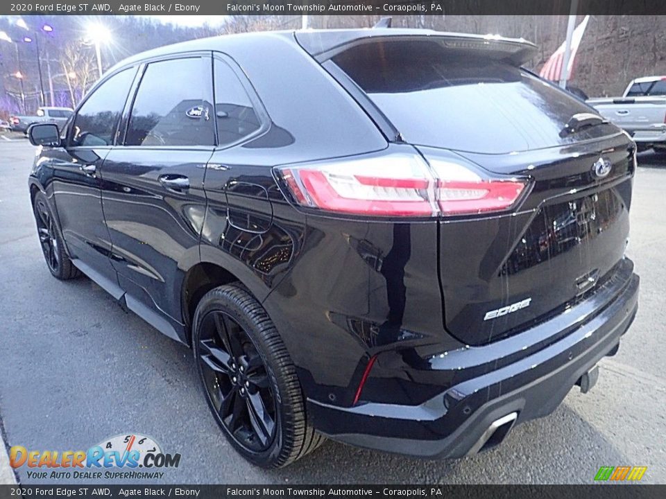 2020 Ford Edge ST AWD Agate Black / Ebony Photo #5