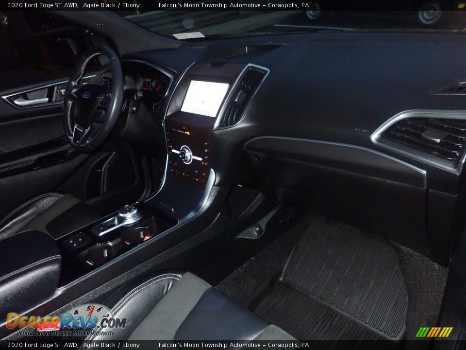 2020 Ford Edge ST AWD Agate Black / Ebony Photo #12