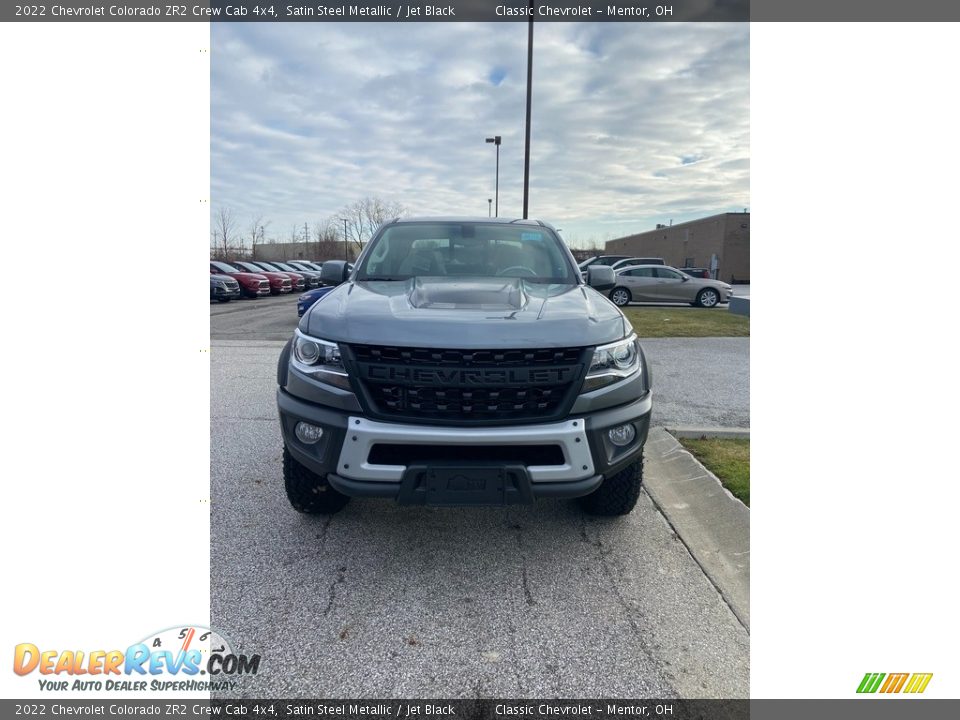 2022 Chevrolet Colorado ZR2 Crew Cab 4x4 Satin Steel Metallic / Jet Black Photo #1