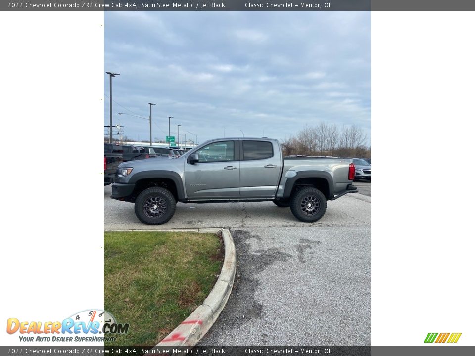 2022 Chevrolet Colorado ZR2 Crew Cab 4x4 Satin Steel Metallic / Jet Black Photo #3