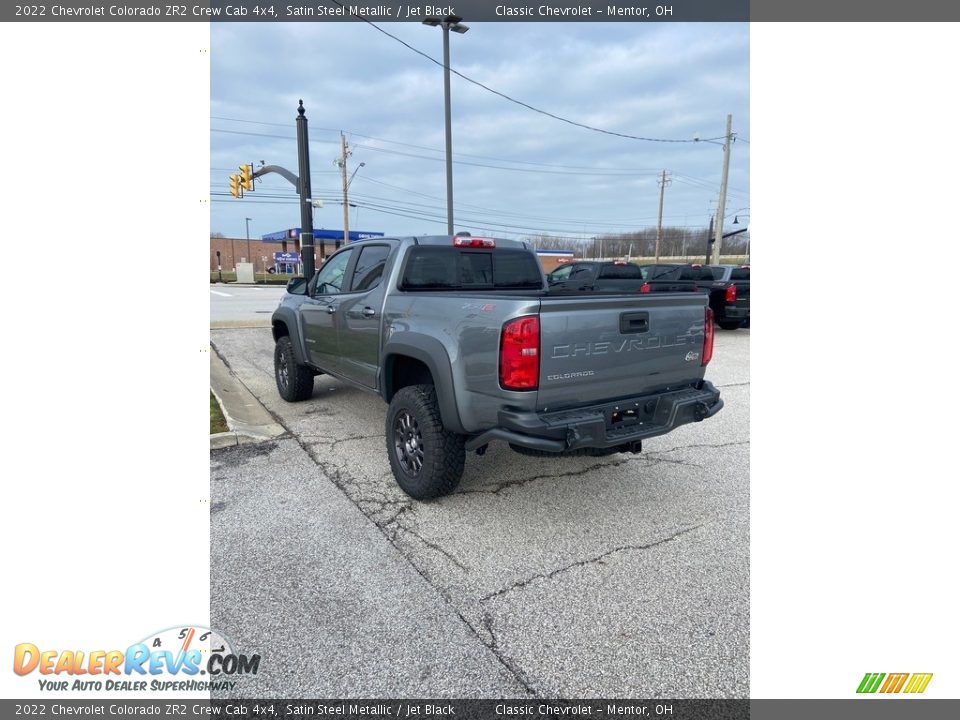 2022 Chevrolet Colorado ZR2 Crew Cab 4x4 Satin Steel Metallic / Jet Black Photo #4