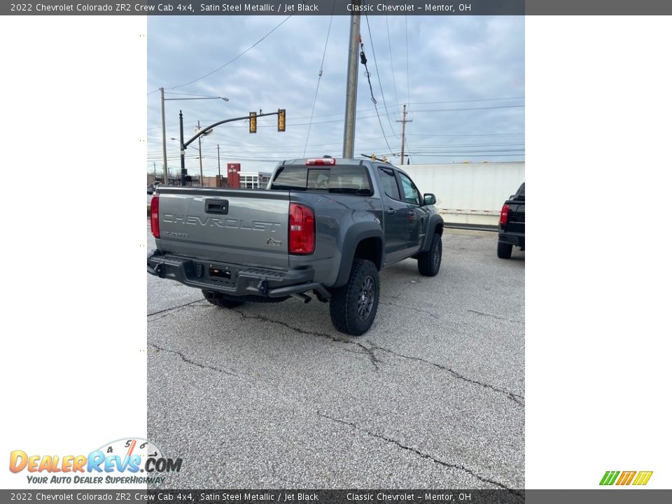 2022 Chevrolet Colorado ZR2 Crew Cab 4x4 Satin Steel Metallic / Jet Black Photo #6