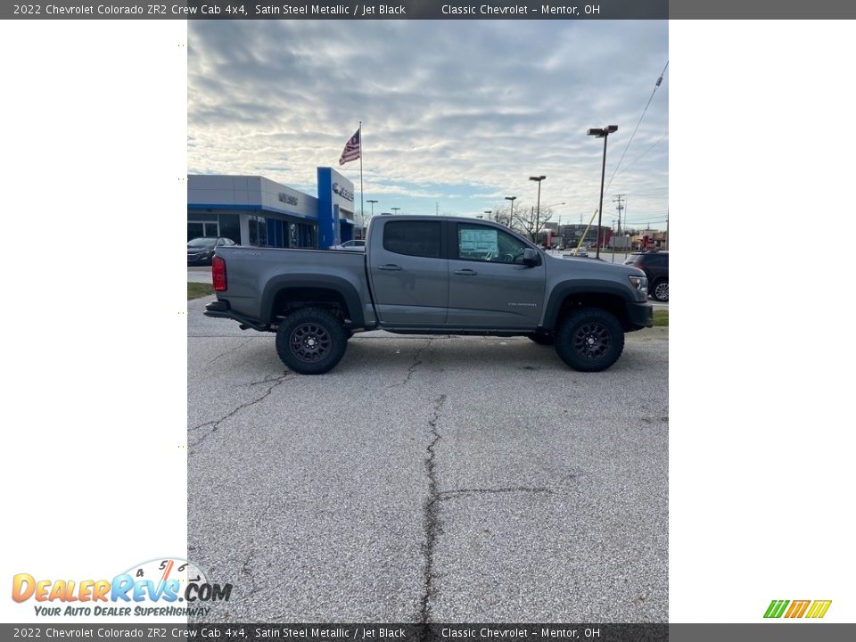 2022 Chevrolet Colorado ZR2 Crew Cab 4x4 Satin Steel Metallic / Jet Black Photo #7