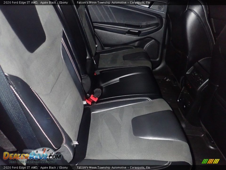 Rear Seat of 2020 Ford Edge ST AWD Photo #17