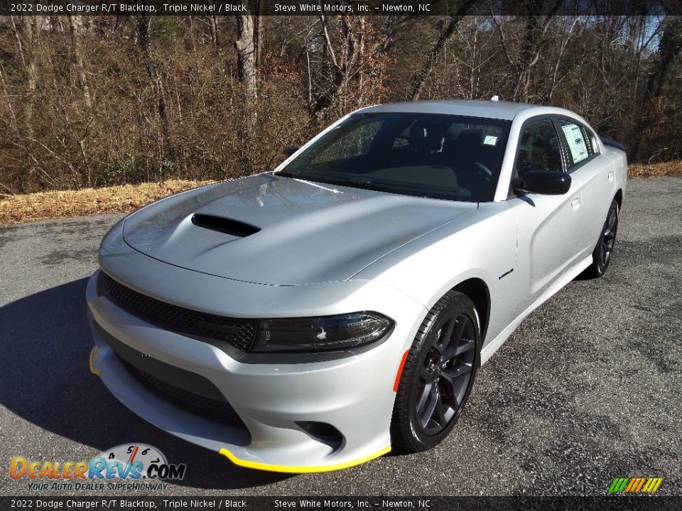 2022 Dodge Charger R/T Blacktop Triple Nickel / Black Photo #2