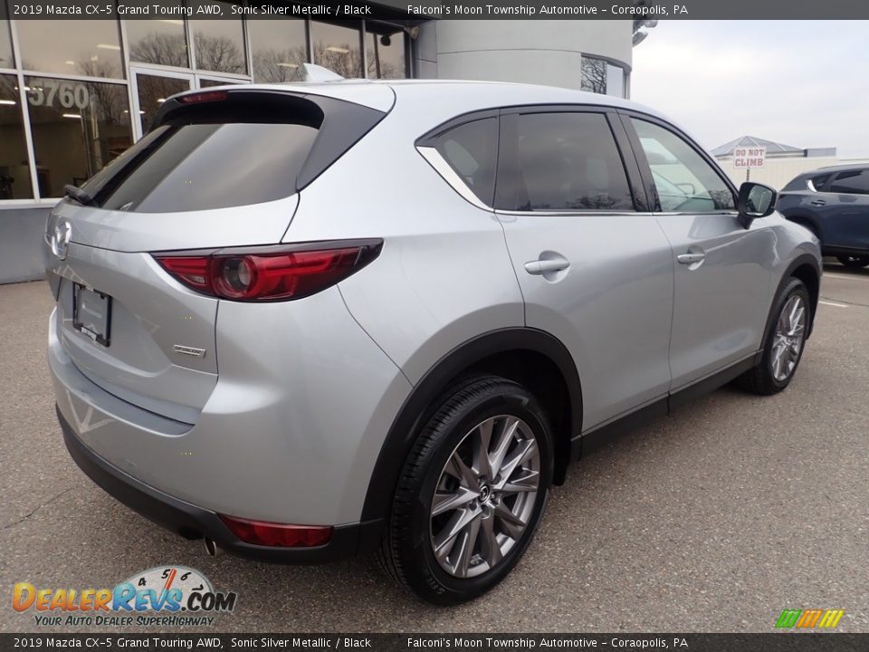 2019 Mazda CX-5 Grand Touring AWD Sonic Silver Metallic / Black Photo #2