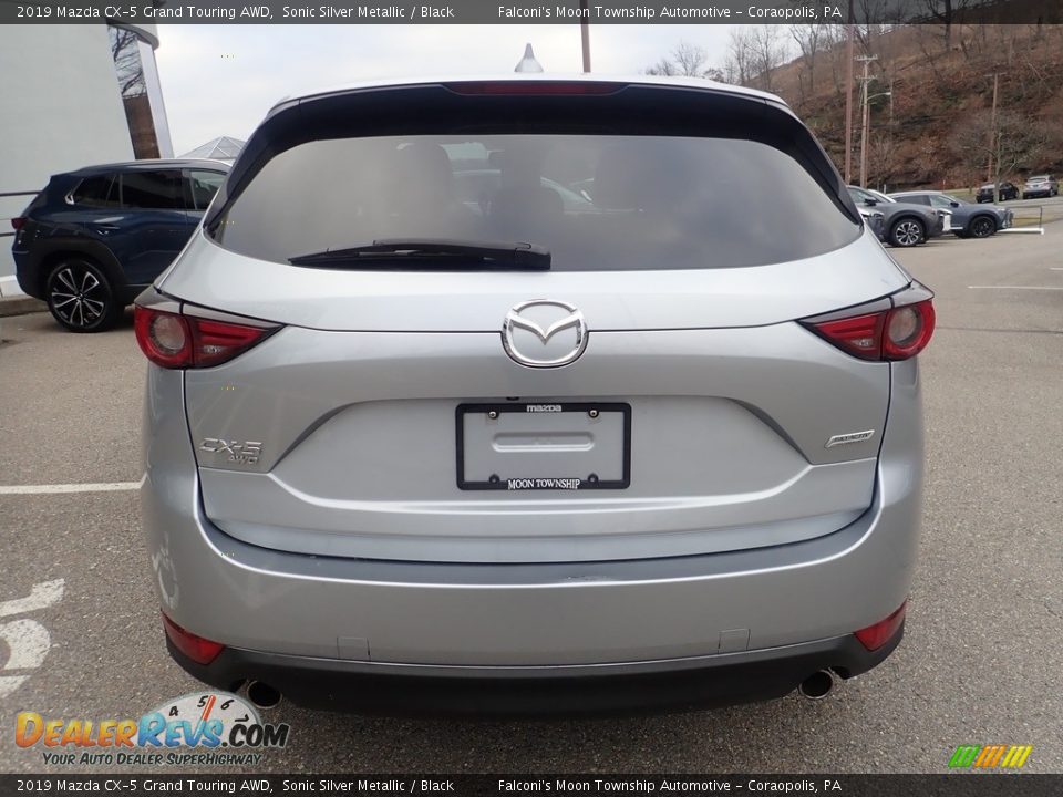 2019 Mazda CX-5 Grand Touring AWD Sonic Silver Metallic / Black Photo #3