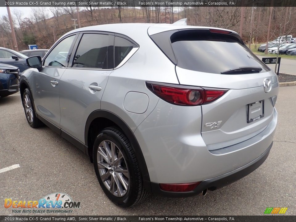 2019 Mazda CX-5 Grand Touring AWD Sonic Silver Metallic / Black Photo #5