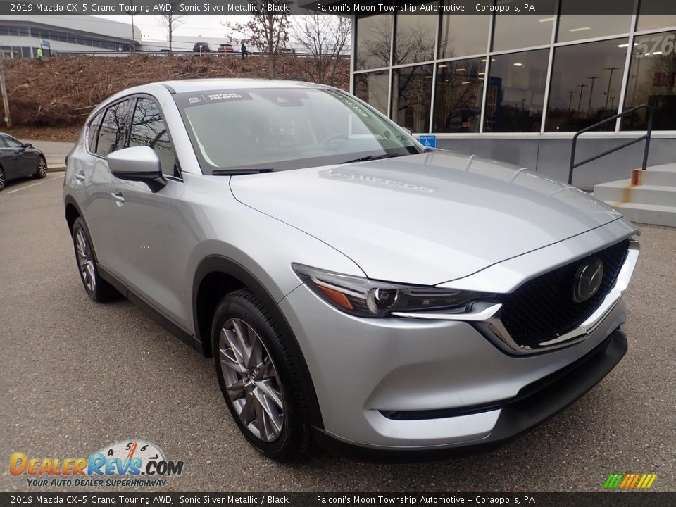 2019 Mazda CX-5 Grand Touring AWD Sonic Silver Metallic / Black Photo #9