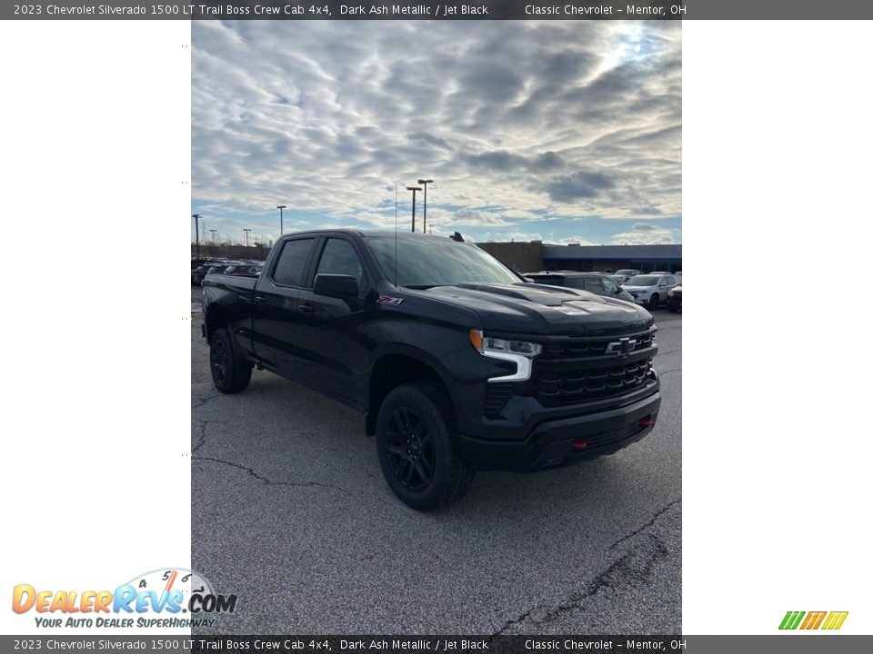 2023 Chevrolet Silverado 1500 LT Trail Boss Crew Cab 4x4 Dark Ash Metallic / Jet Black Photo #8