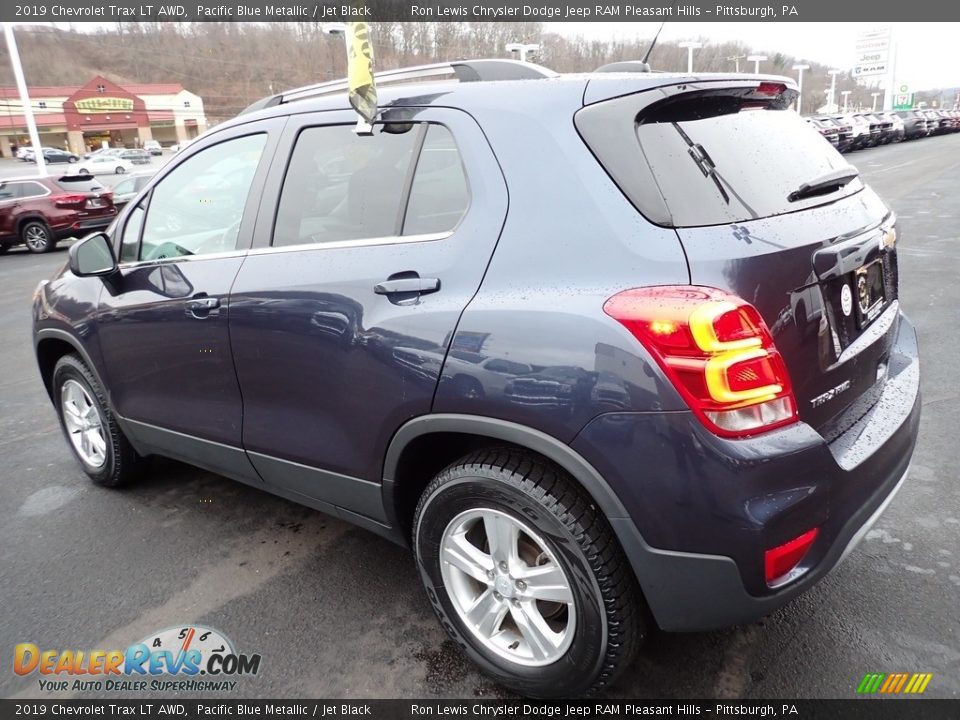 2019 Chevrolet Trax LT AWD Pacific Blue Metallic / Jet Black Photo #3