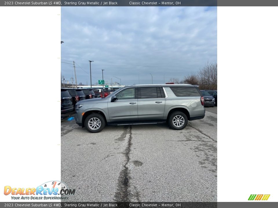 2023 Chevrolet Suburban LS 4WD Sterling Gray Metallic / Jet Black Photo #3