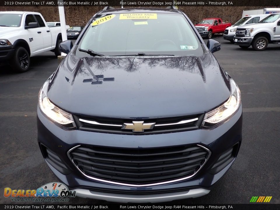 2019 Chevrolet Trax LT AWD Pacific Blue Metallic / Jet Black Photo #9