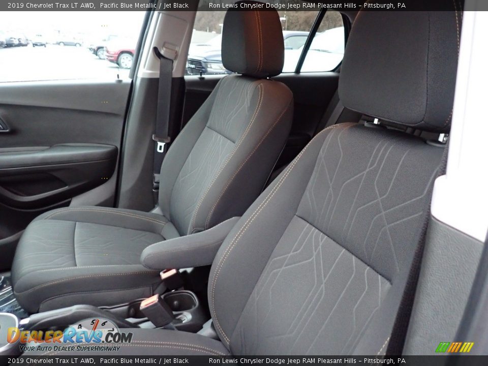 2019 Chevrolet Trax LT AWD Pacific Blue Metallic / Jet Black Photo #11