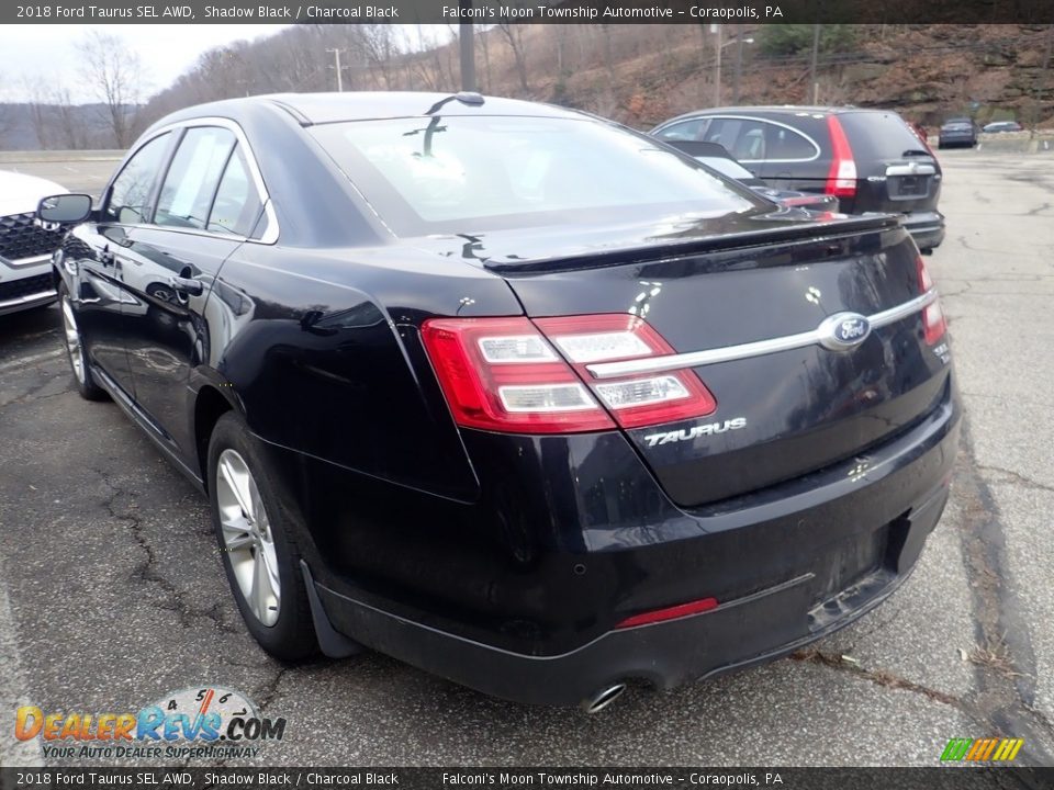 2018 Ford Taurus SEL AWD Shadow Black / Charcoal Black Photo #2