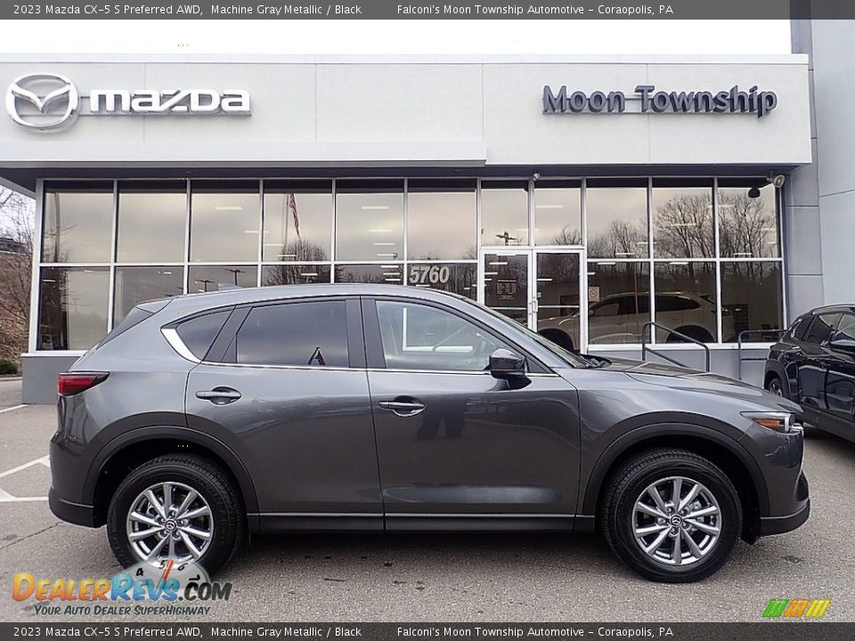 2023 Mazda CX-5 S Preferred AWD Machine Gray Metallic / Black Photo #1