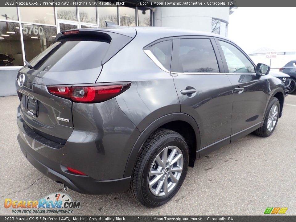 2023 Mazda CX-5 S Preferred AWD Machine Gray Metallic / Black Photo #2