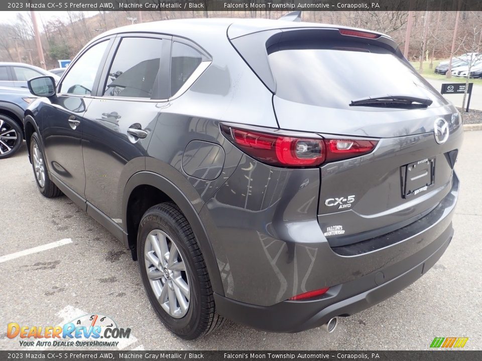 2023 Mazda CX-5 S Preferred AWD Machine Gray Metallic / Black Photo #5