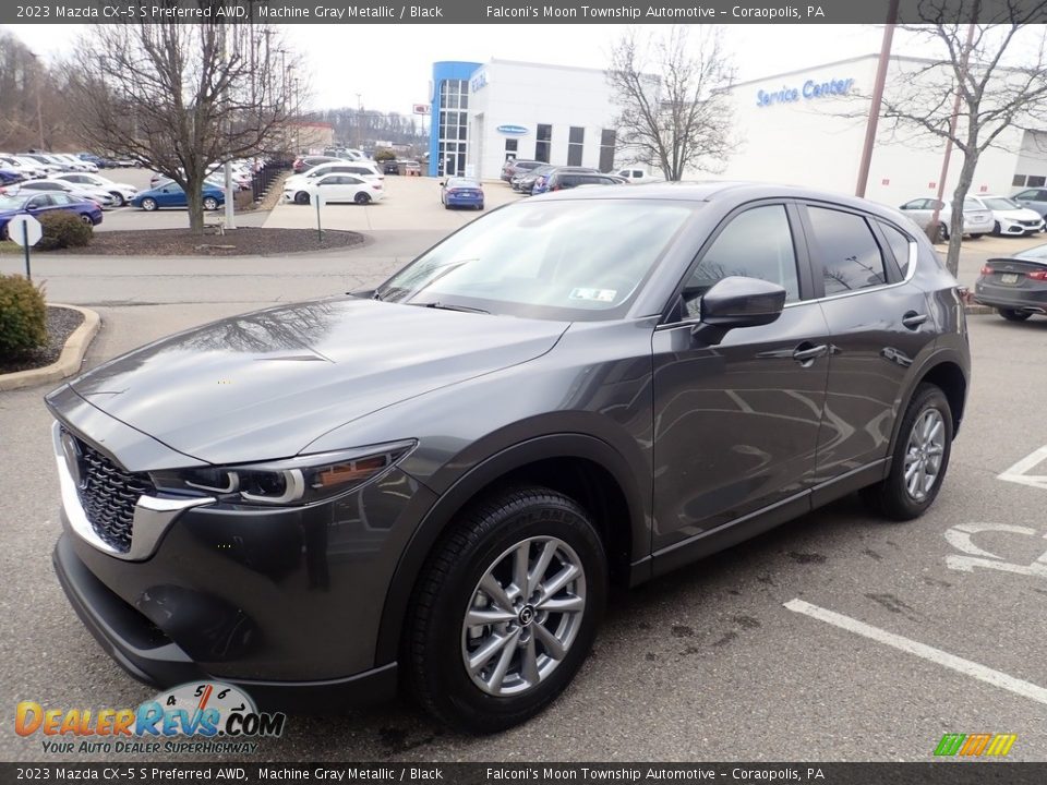 2023 Mazda CX-5 S Preferred AWD Machine Gray Metallic / Black Photo #7