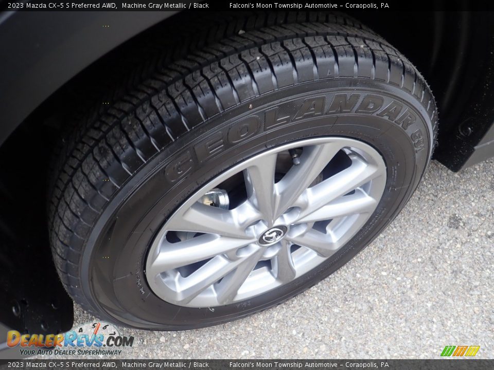 2023 Mazda CX-5 S Preferred AWD Machine Gray Metallic / Black Photo #10
