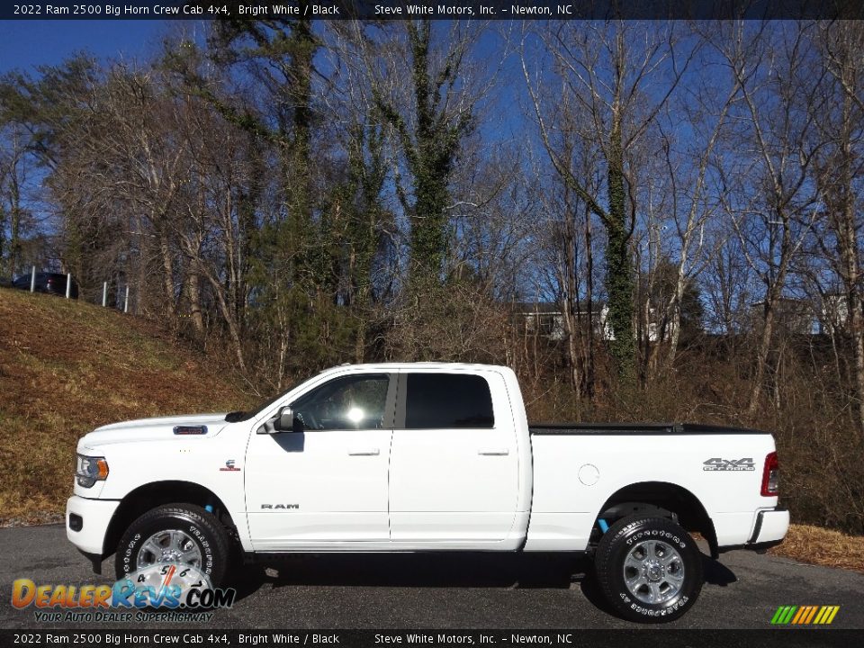 2022 Ram 2500 Big Horn Crew Cab 4x4 Bright White / Black Photo #1