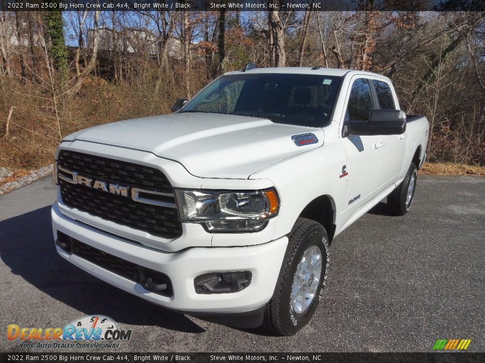 2022 Ram 2500 Big Horn Crew Cab 4x4 Bright White / Black Photo #2