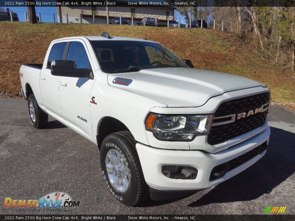 2022 Ram 2500 Big Horn Crew Cab 4x4 Bright White / Black Photo #4