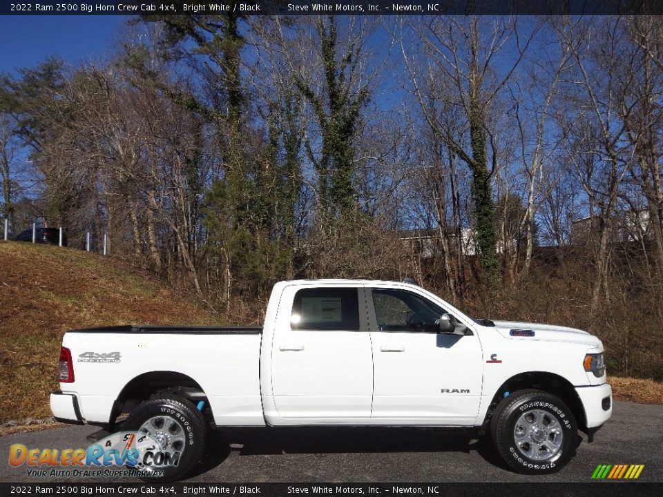 2022 Ram 2500 Big Horn Crew Cab 4x4 Bright White / Black Photo #5