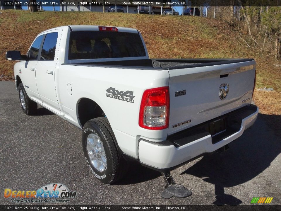 2022 Ram 2500 Big Horn Crew Cab 4x4 Bright White / Black Photo #9