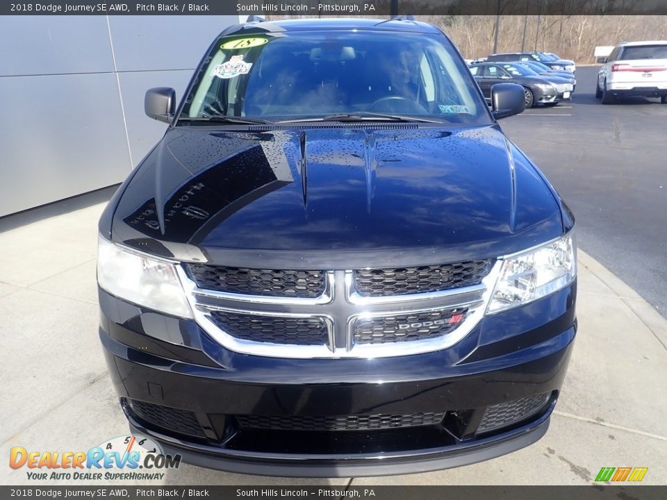 2018 Dodge Journey SE AWD Pitch Black / Black Photo #9