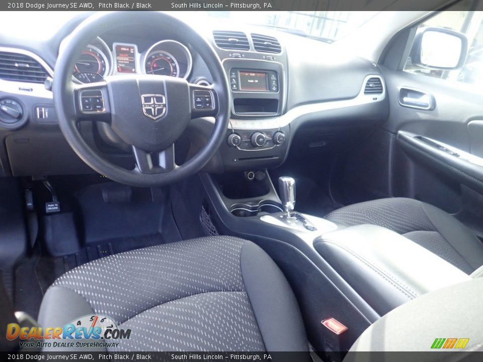 2018 Dodge Journey SE AWD Pitch Black / Black Photo #19