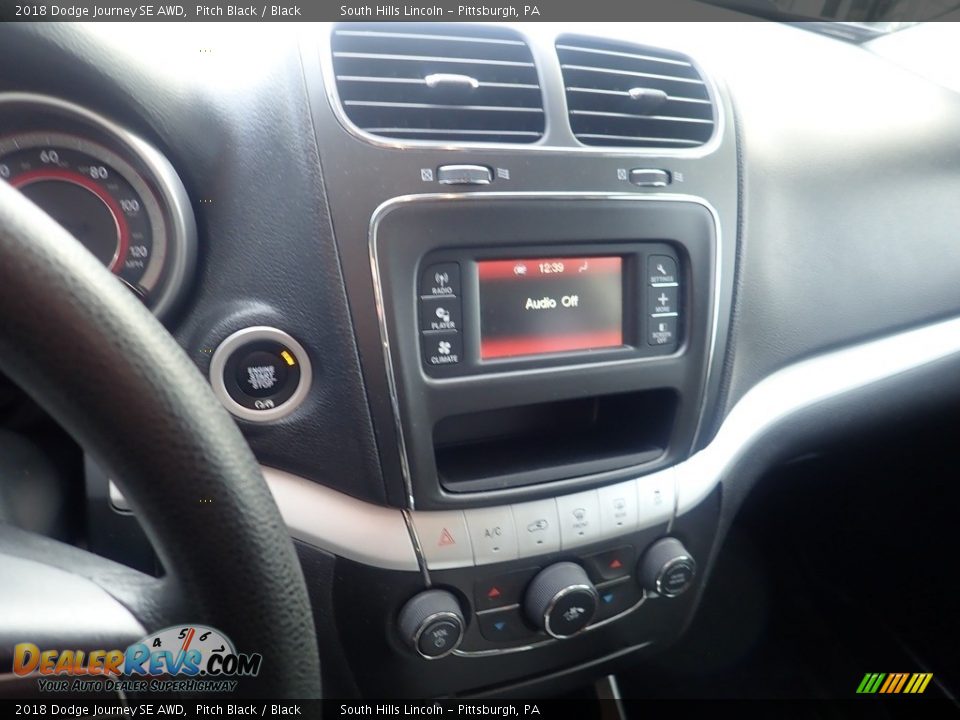 2018 Dodge Journey SE AWD Pitch Black / Black Photo #22