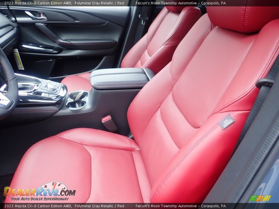 Front Seat of 2023 Mazda CX-9 Carbon Edition AWD Photo #11