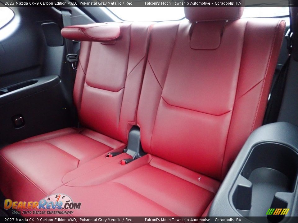 Rear Seat of 2023 Mazda CX-9 Carbon Edition AWD Photo #13