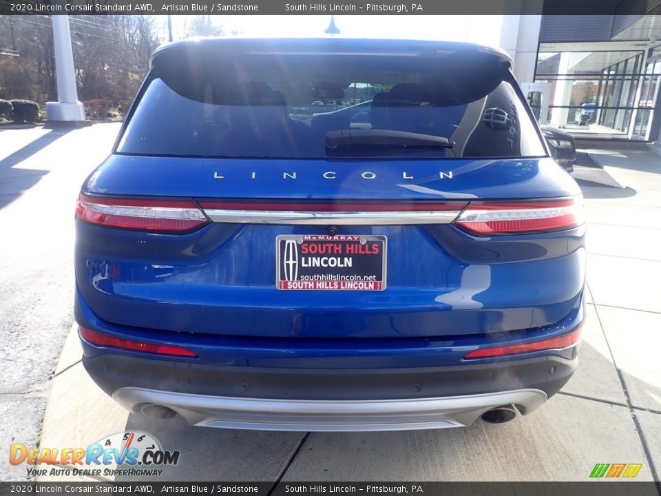 2020 Lincoln Corsair Standard AWD Artisan Blue / Sandstone Photo #4