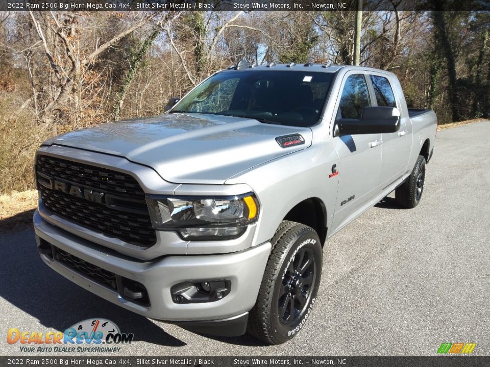 2022 Ram 2500 Big Horn Mega Cab 4x4 Billet Silver Metallic / Black Photo #2