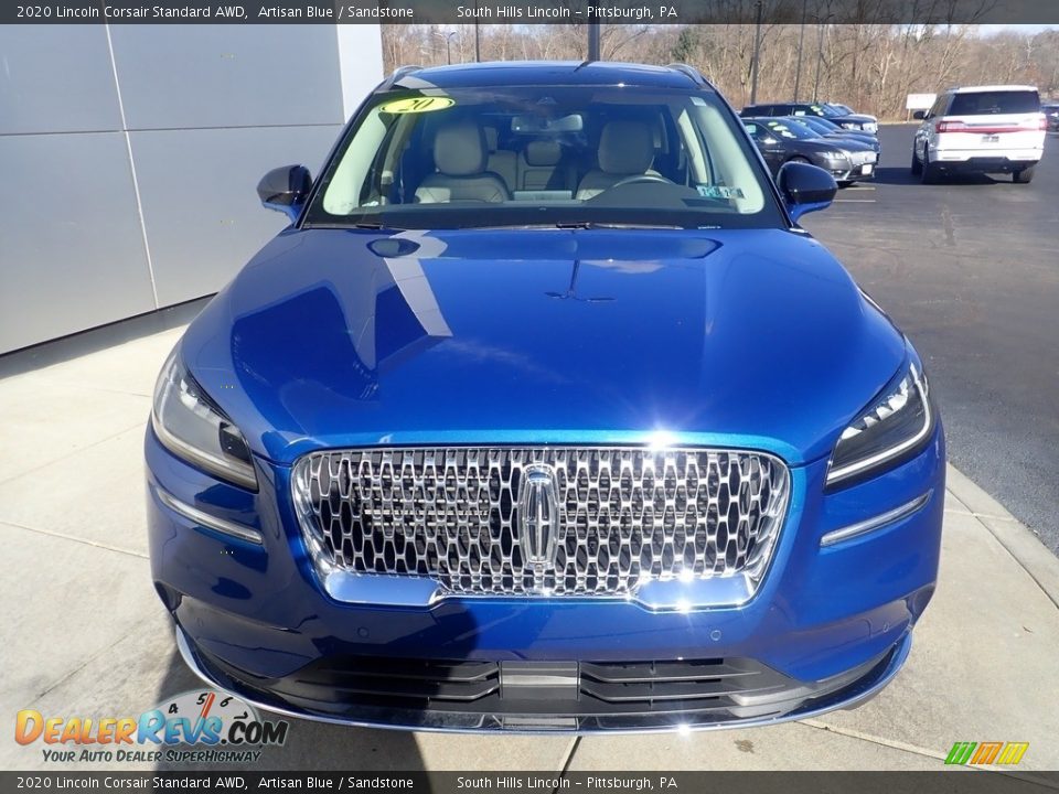 2020 Lincoln Corsair Standard AWD Artisan Blue / Sandstone Photo #9