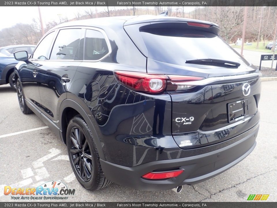 2023 Mazda CX-9 Touring Plus AWD Jet Black Mica / Black Photo #5