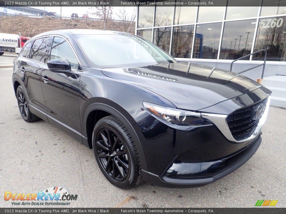 Jet Black Mica 2023 Mazda CX-9 Touring Plus AWD Photo #9