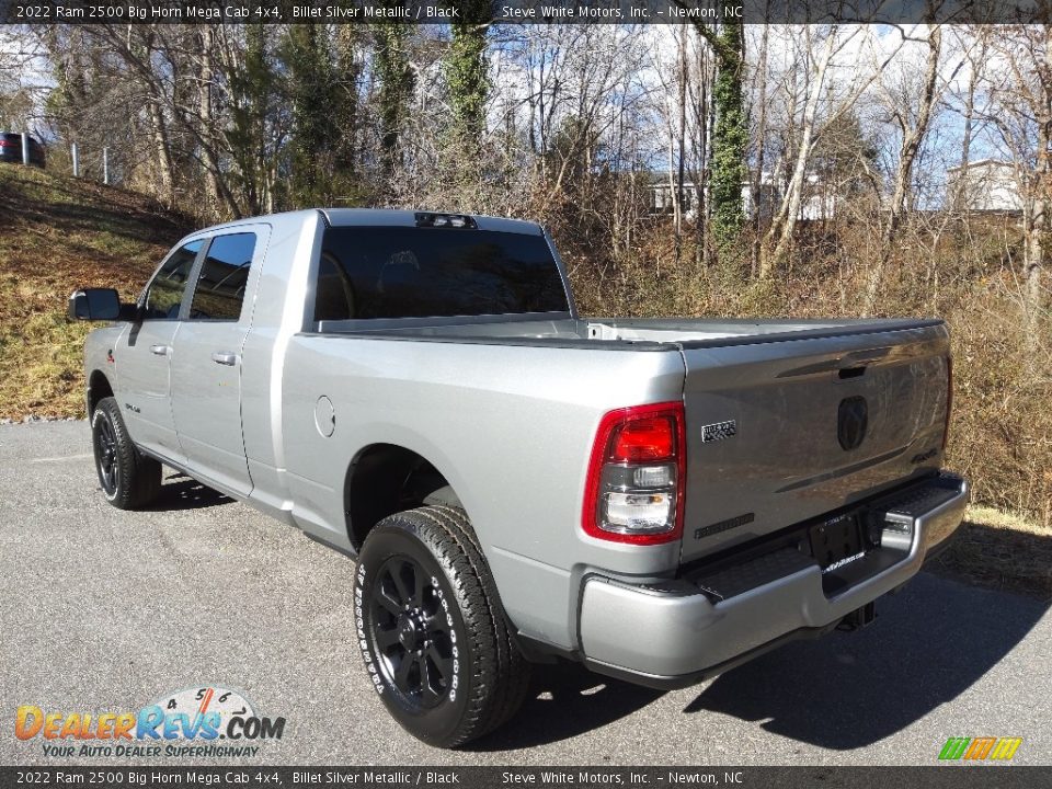 2022 Ram 2500 Big Horn Mega Cab 4x4 Billet Silver Metallic / Black Photo #9