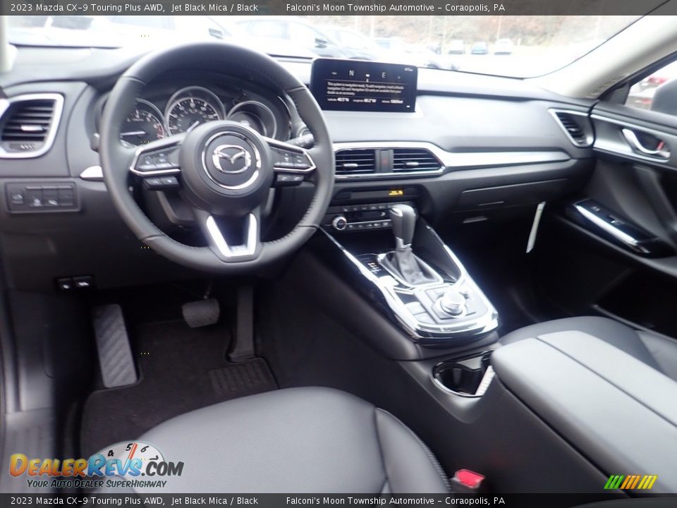 Black Interior - 2023 Mazda CX-9 Touring Plus AWD Photo #14