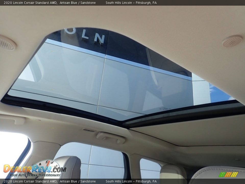 2020 Lincoln Corsair Standard AWD Artisan Blue / Sandstone Photo #20